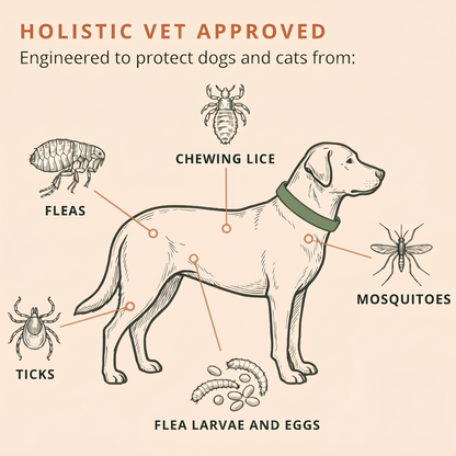 Wildroot™ Botanical Flea, Tick & Mosquito Collar