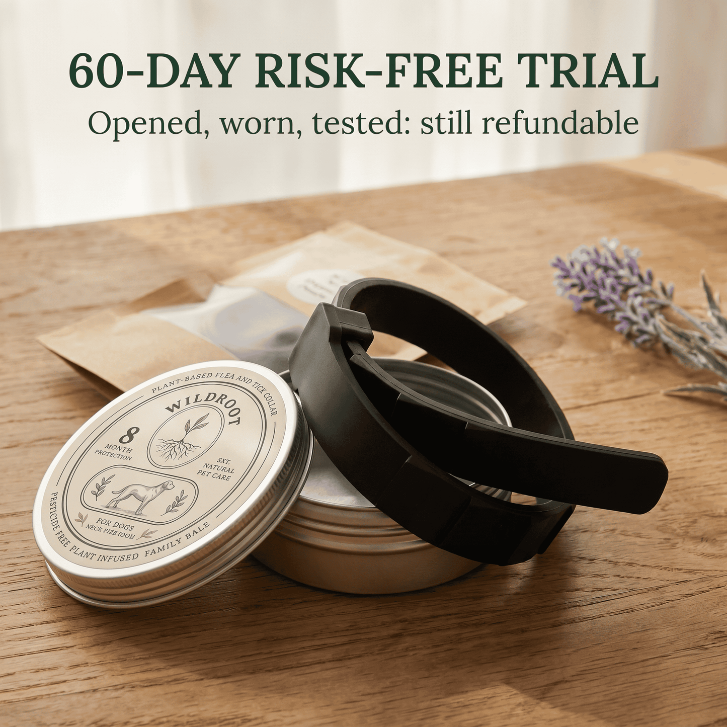 Wildroot™ Botanical Flea, Tick & Mosquito Collar